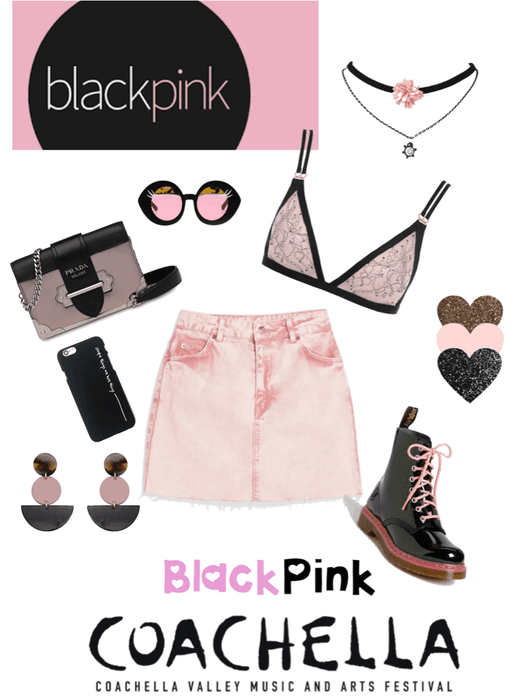 Coachella Pink & Black
