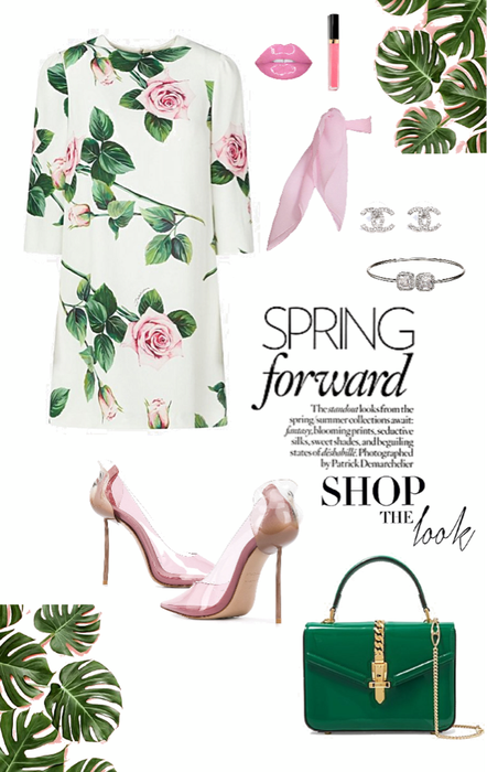 Spring Mini dress look