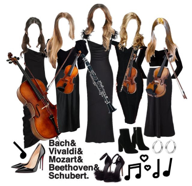 group outfit eight: CLASSICAL QUINTET 🎻🗝👡🎶🦌
