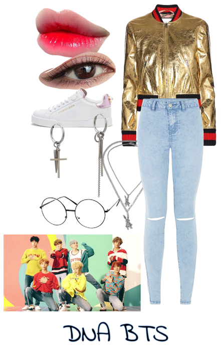 bts dna inspired outfit ( u as the 8th member)