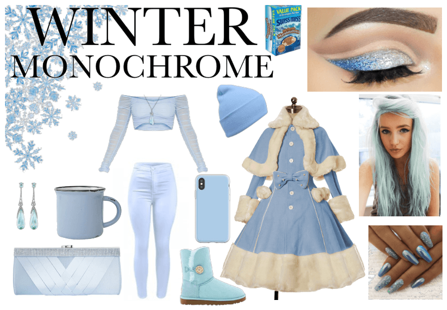 Winter Blue Monochrome