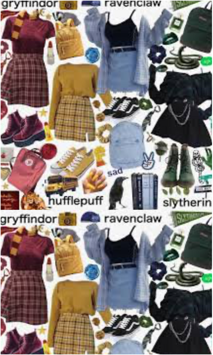 Hogwarts Houses Outfits