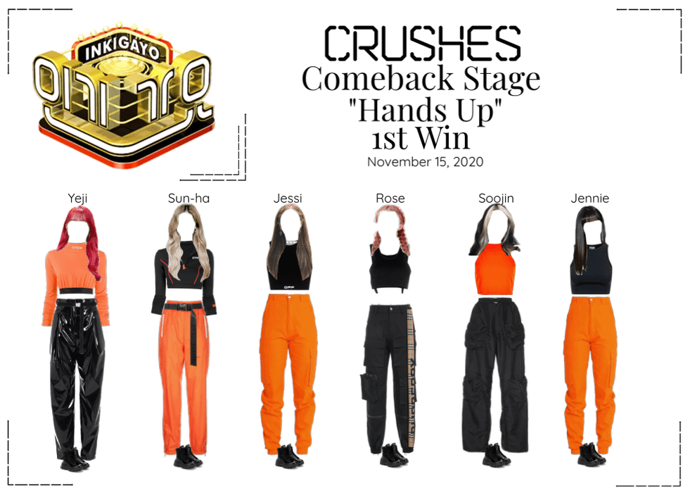 Crushes (호감) "Hands Up" Comeback Stage 1st Win