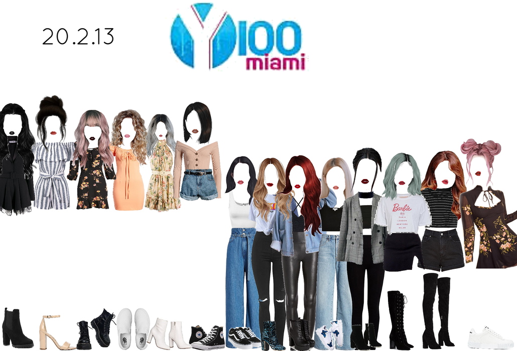 the girls on Y Miami 100
