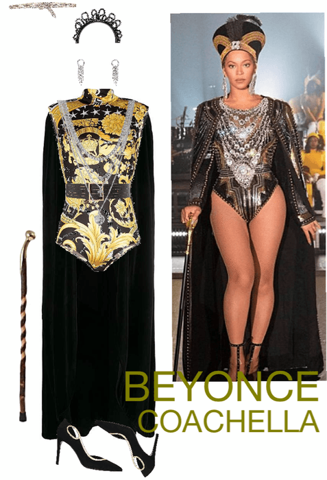 Beyoncé Beychella Coachella inspired Halloween costume