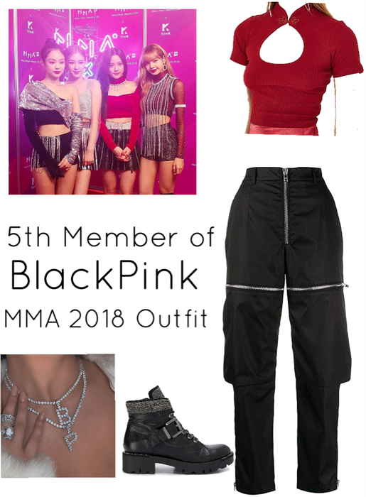 5th Member Of BlackPink MMA 2018 Outfit