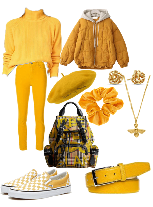Rainbow Fashion: Yellow