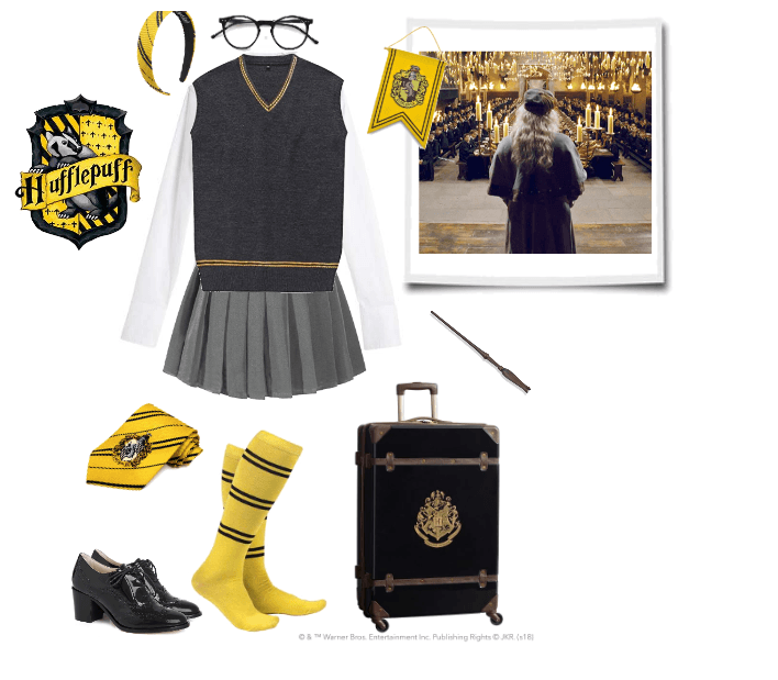 Inspired by the  Hufflepuff Houses