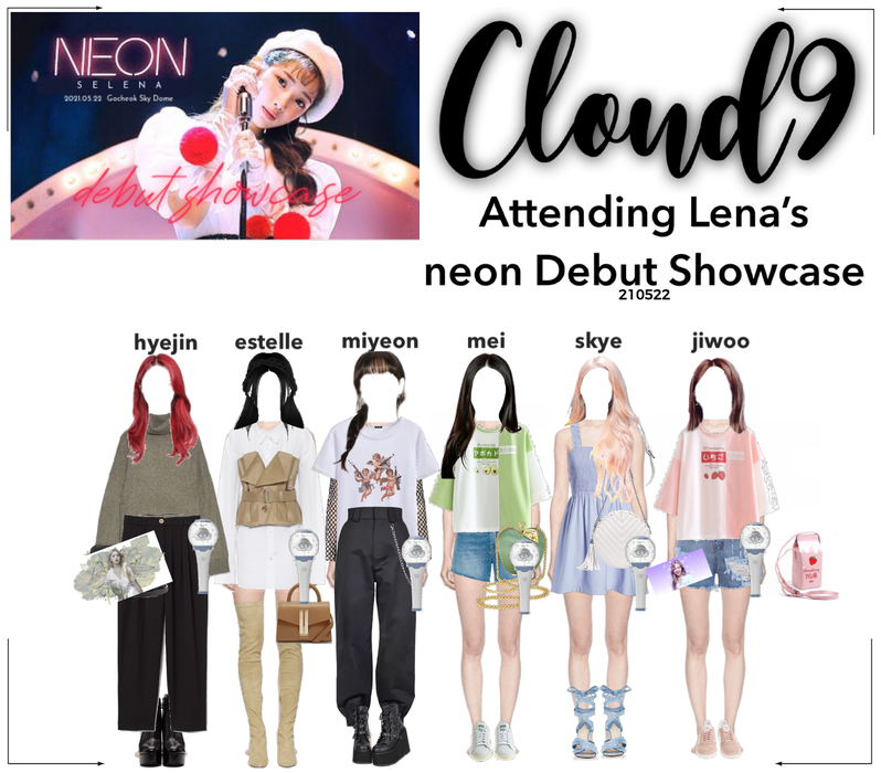 Cloud9 (구름아홉) | Attending Lena's neon Showcase