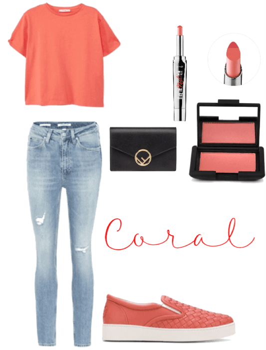 coral casual