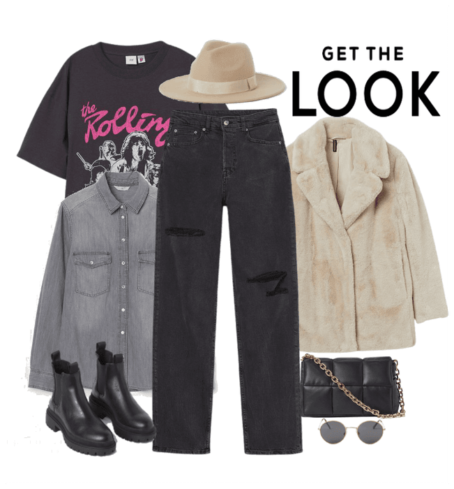 rock style outfit
