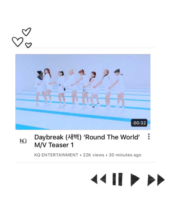 [Daybreak] ‘Round The World M/V <Teaser 1>
