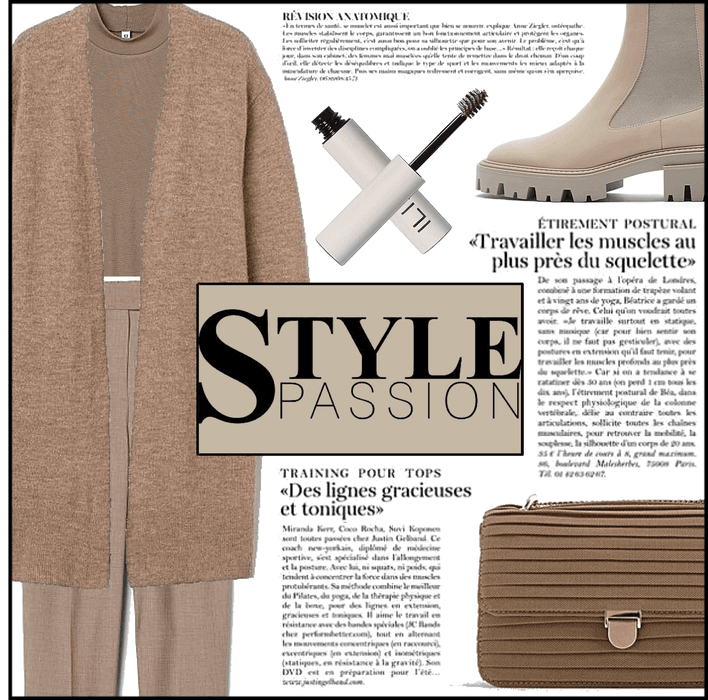 Fashion File: Shades Of Brown Winter Monochrome (Look 2) - Contest