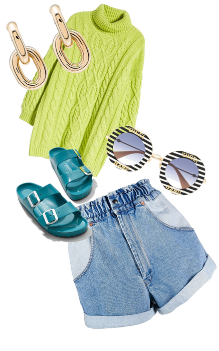 casual and comfy neon