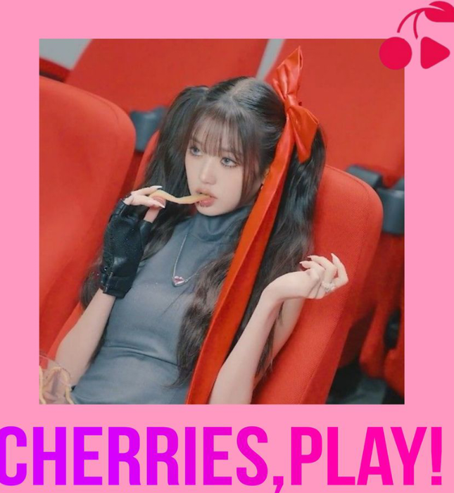 Cherries,Play! #1:"Baddie"Photoshoot behind🐈‍⬛