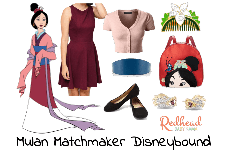 Mulan Matchmaker Disneybound
