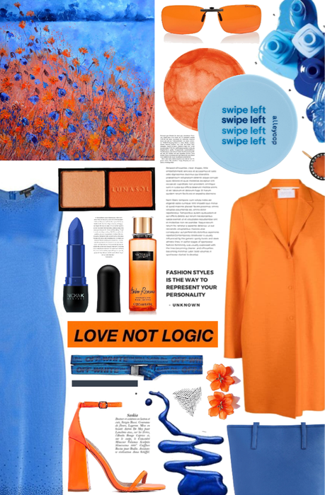 Orange and Blue