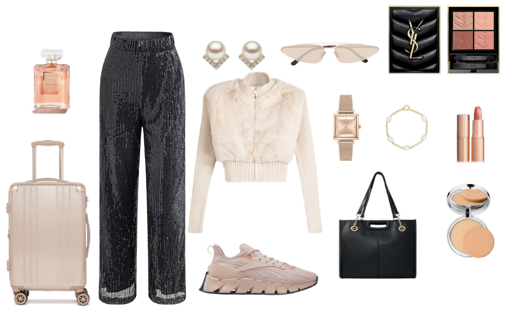 Airport Cozy Chic Outfit