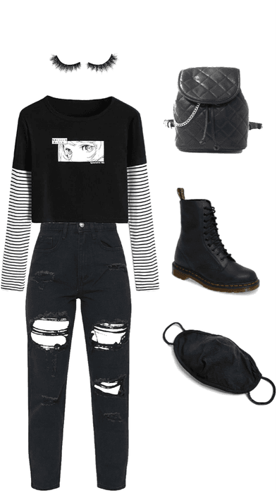 emo outfit