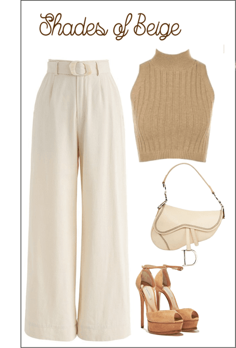 Beige outfit