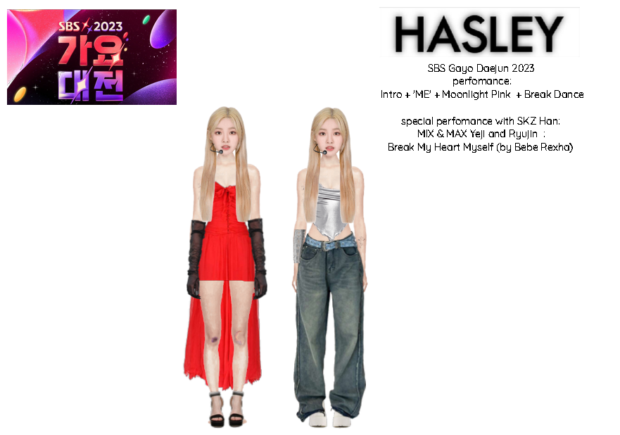 HASLEY | SBS Gayo Daejun 2023: perfomance