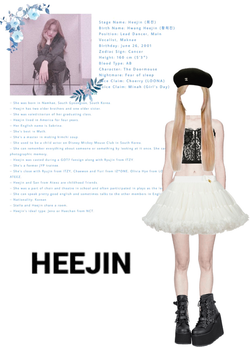 Heejin solo profile