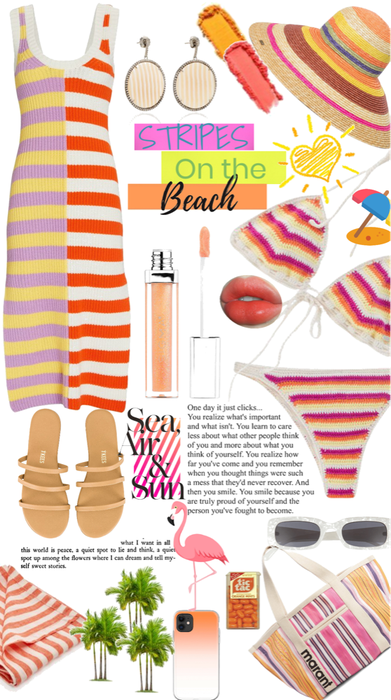 Stripes On the Beach