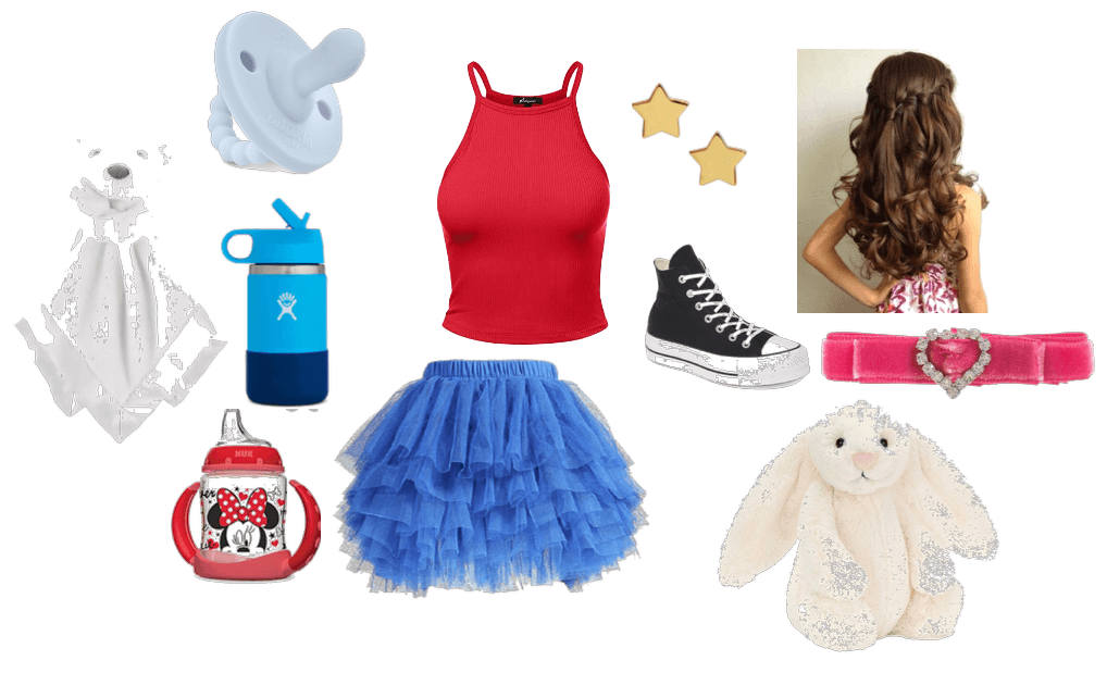 4 of July Littles Outfit