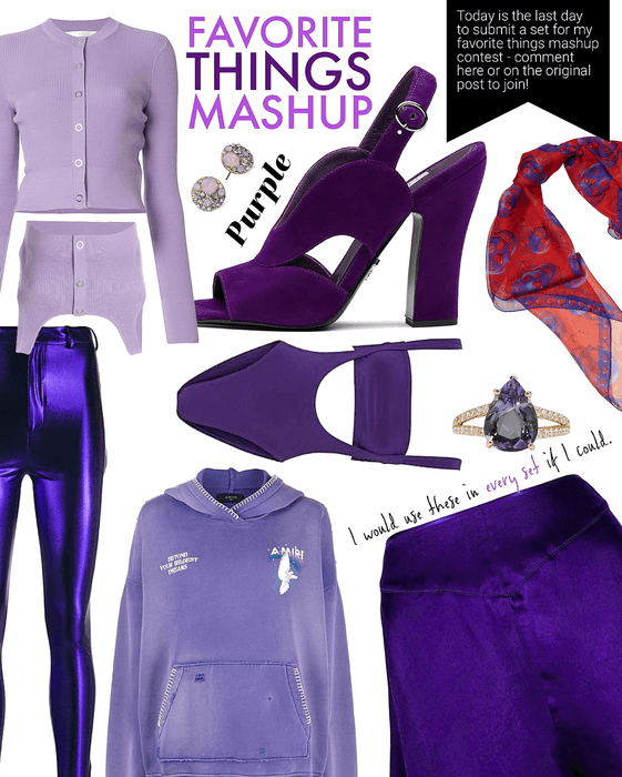 FAVORITE THINGS CONTEST @abbymae | Purple