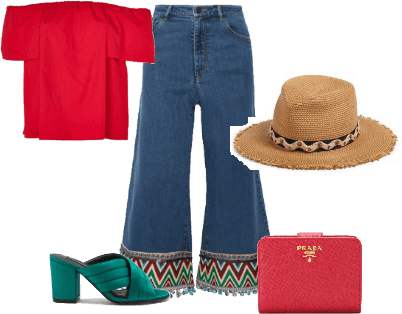 Styling Embroidered Denim #1
