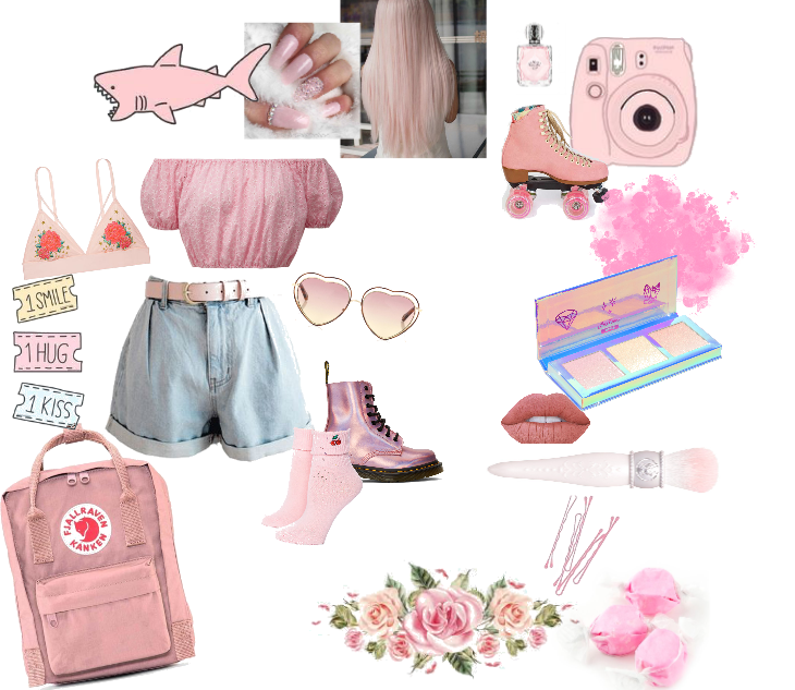 pink/peach