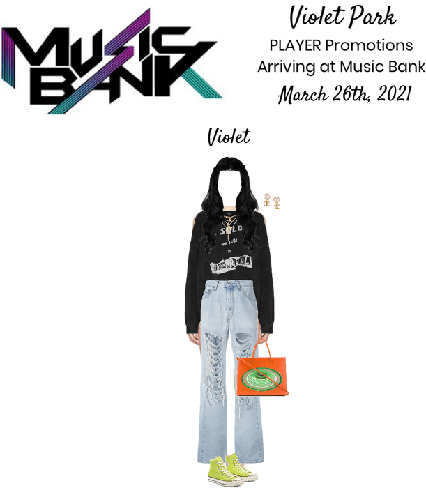 Violet Park | PLAYER | Arriving at Music Bank