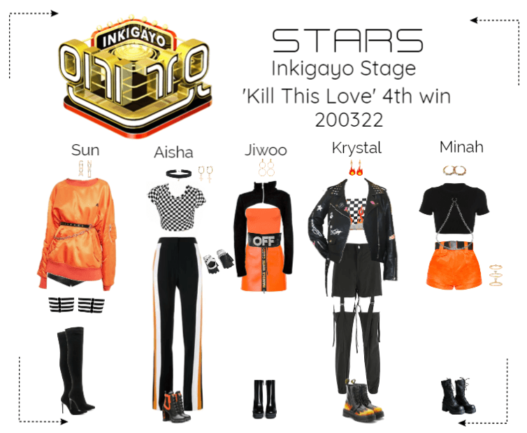 STARS | Inkigayo Stage | Kill This Love 4th win