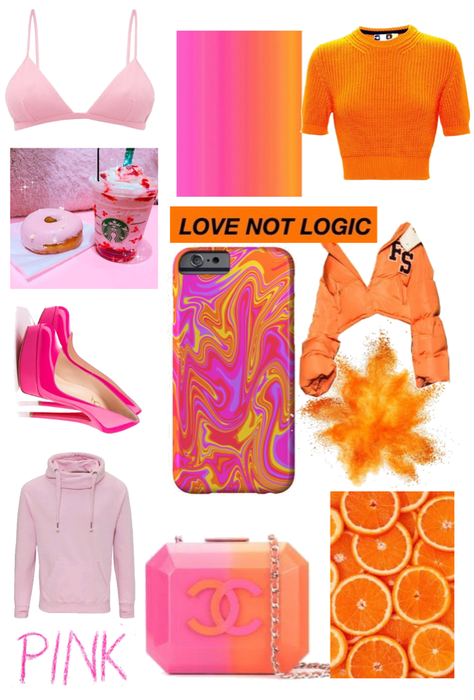 pink and orange challenge