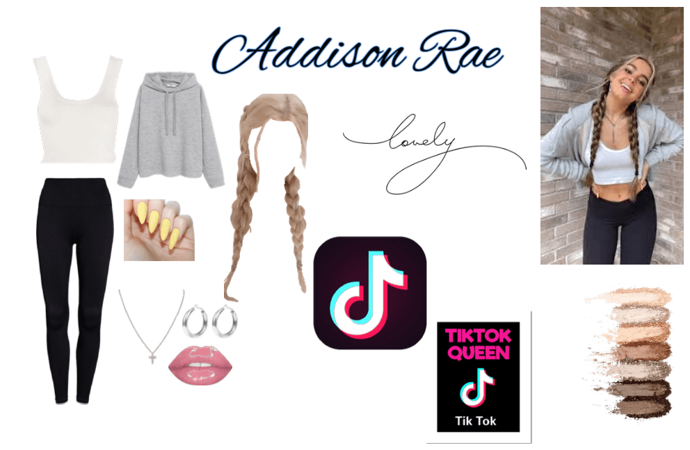 Addison Rae inspired outfit