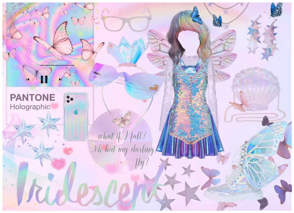 Fly Like A Butterfly: Holographic Iridescent Fit