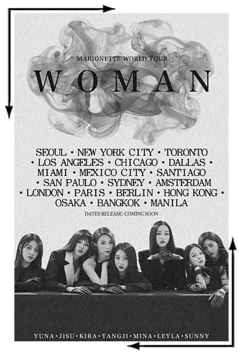 MARIONETTE (마리오네트) Woman World Tour Poster