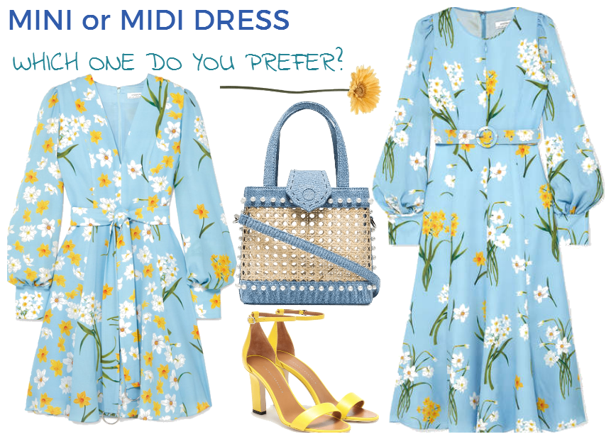 Mini or midi dress