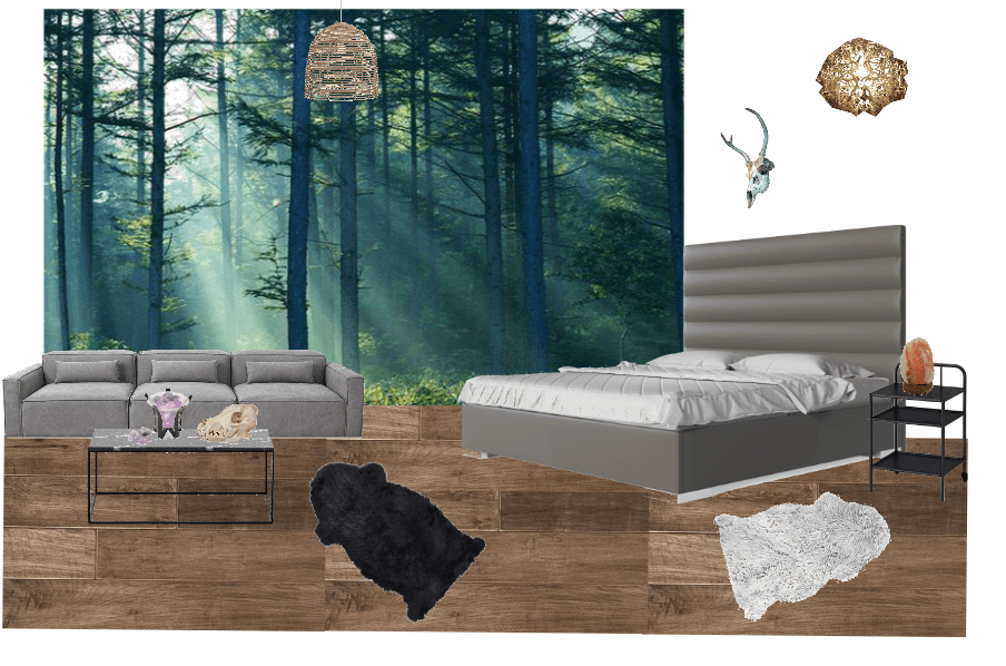 forest bedroom