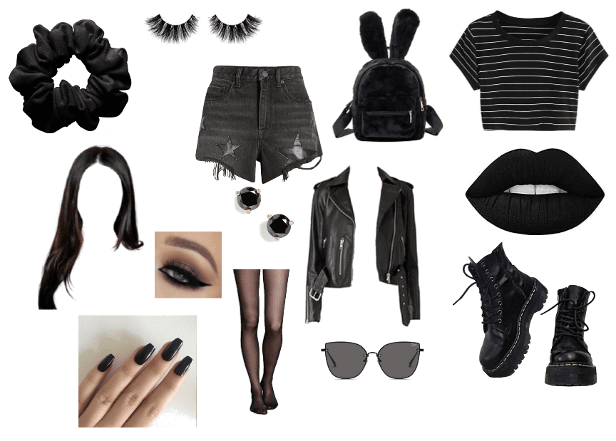 black stuff for fashion
