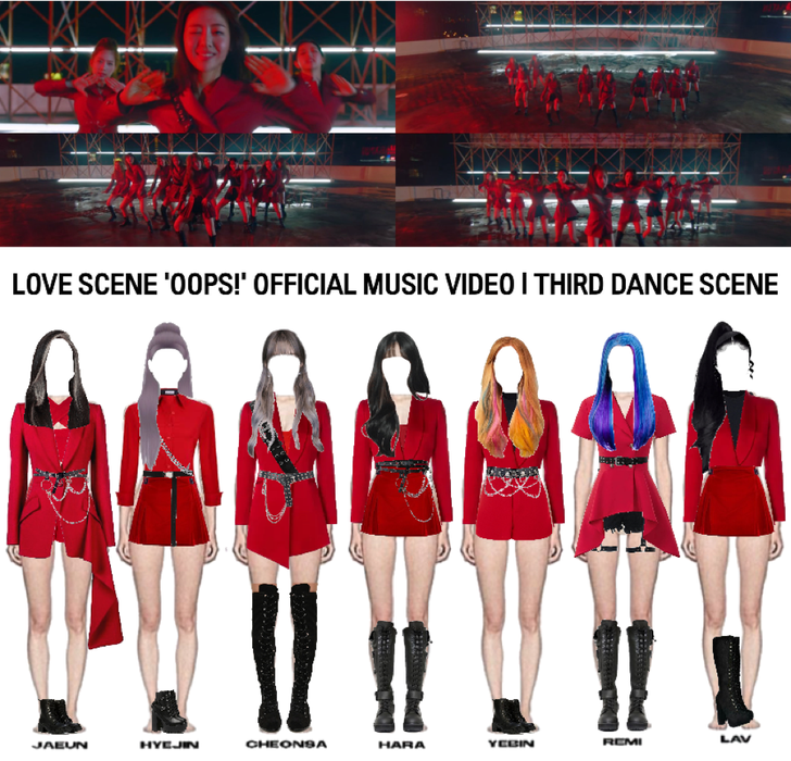 LOVE SCENE | ‘OOPS!’ OFFICIAL MUSIC VIDEO | THIRD DANCE SCENE