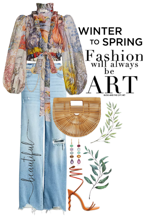Beautiful Art ~ Winter to Spring Fashion