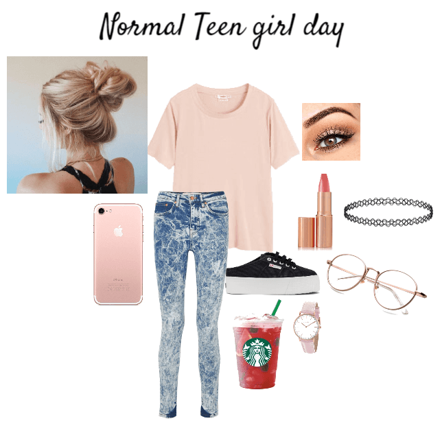 Normal Teen Girl Day