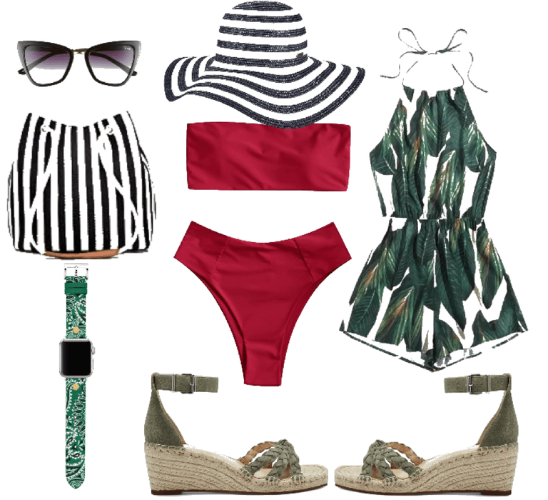 beach & Drink up outfit