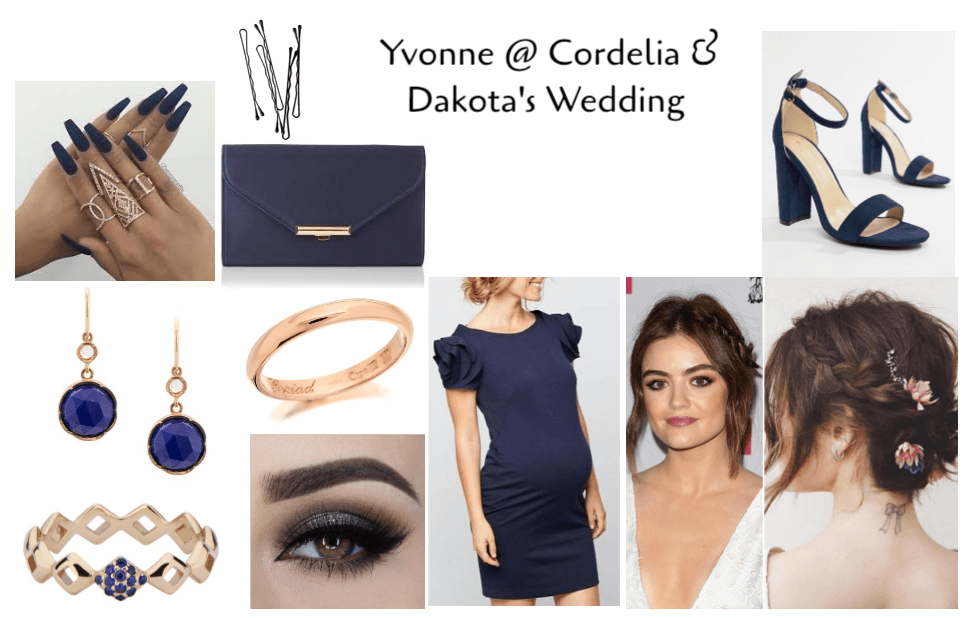 Yvonne @ Cordelia & Dakota's Wedding