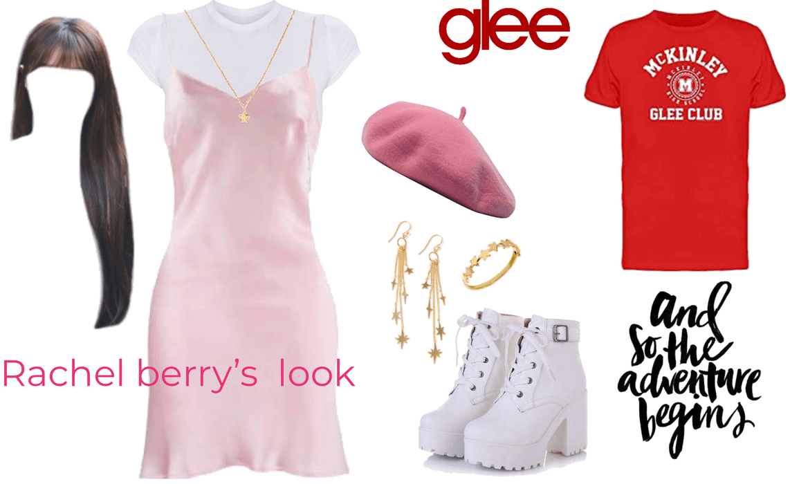 GLEE Rachel berry outfit!