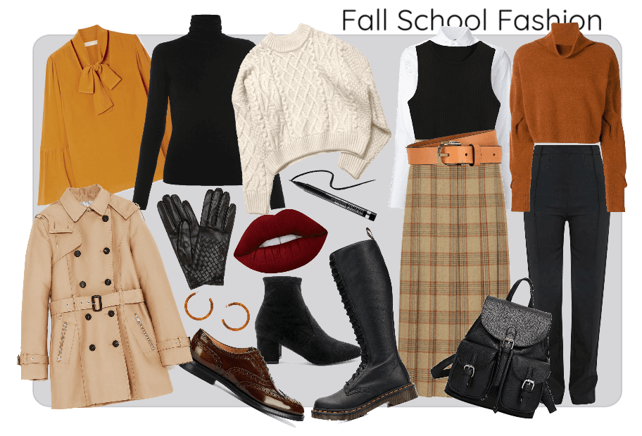 Fall school fashion