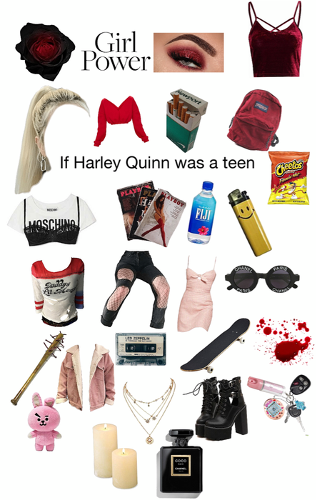 if Harley Quinn was a teen