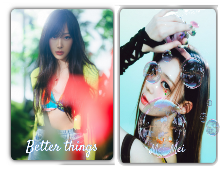 Mei-Mei's concept photo; " Better Things"