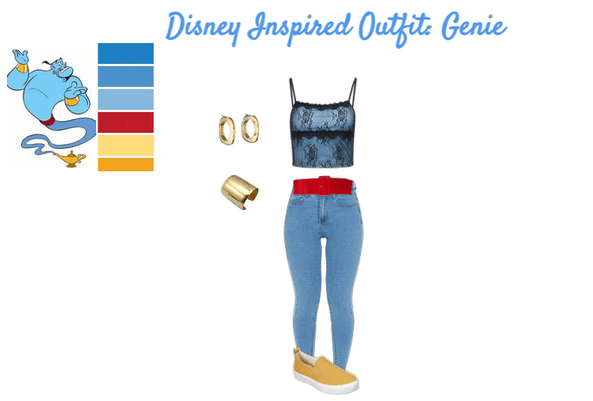 Disney Inspired Outfits: Genie